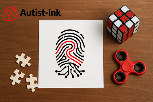 🧬 Fingerprint Circuit - Flash Tattoo
