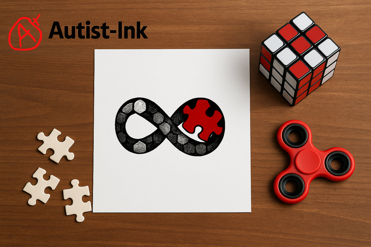 ♾️🧩 Infinity Puzzle Serpent - Flash Tattoo
